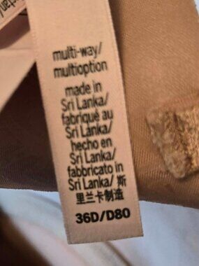 Victorias Secret Lined underwire Multi-way strapless bra